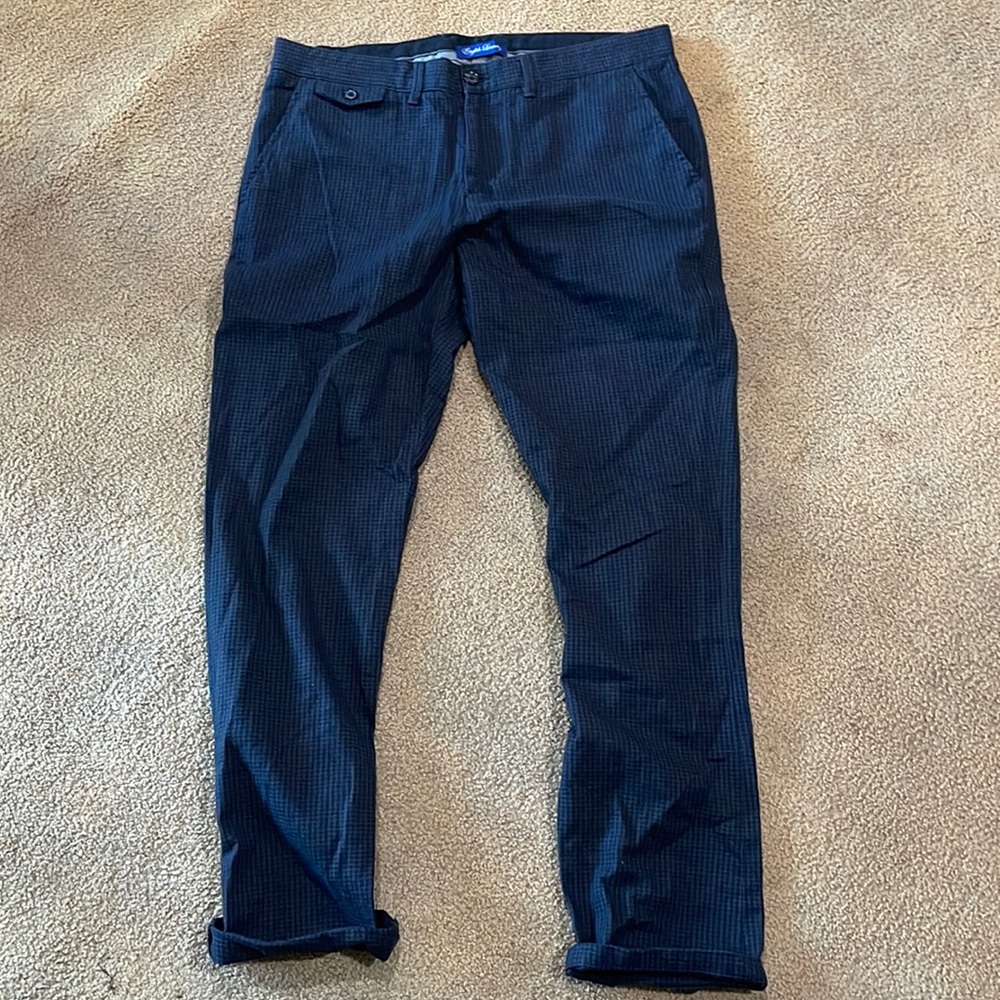 English Laundry houndstooth stretch pants